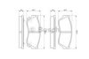 BOSCH 0 986 493 340 Brake Pad Set, disc brake